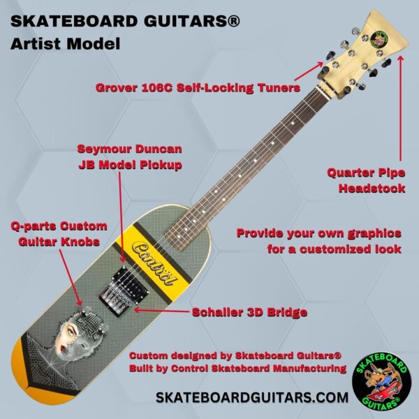 SKATEBOARD-GUITARS®-Artist-Model