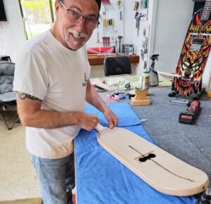 Perry at the Custom Shop